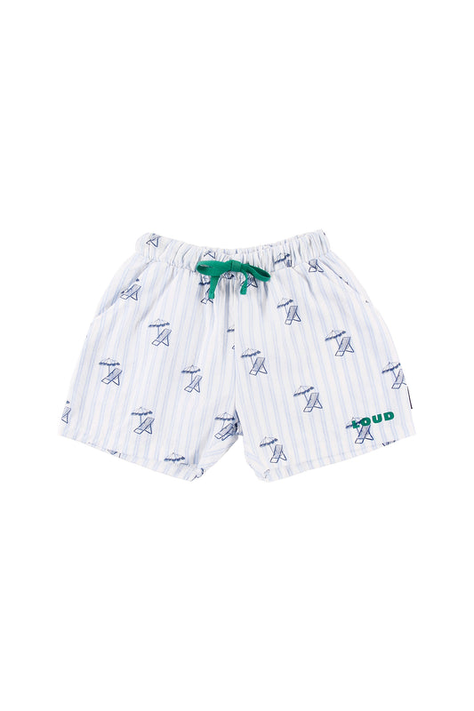 DELFINO - Deckchair AOP Shorts Relaxed Fit Elasticated