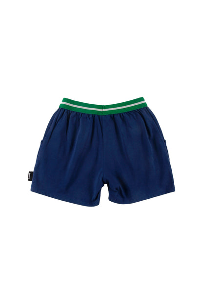 ISCHIA - Navy Washed Shorts Relaxed Fit (SAMPLE)