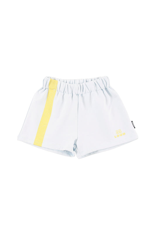POSITANO - Delicate Blue Shorts Regular Fit Elastic Waist