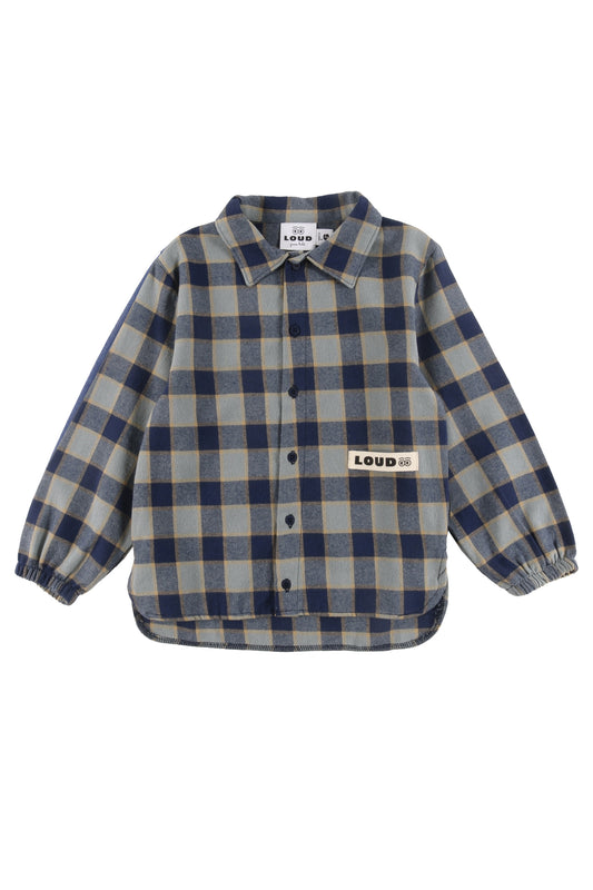 CLAN - Check Indigo Shirt