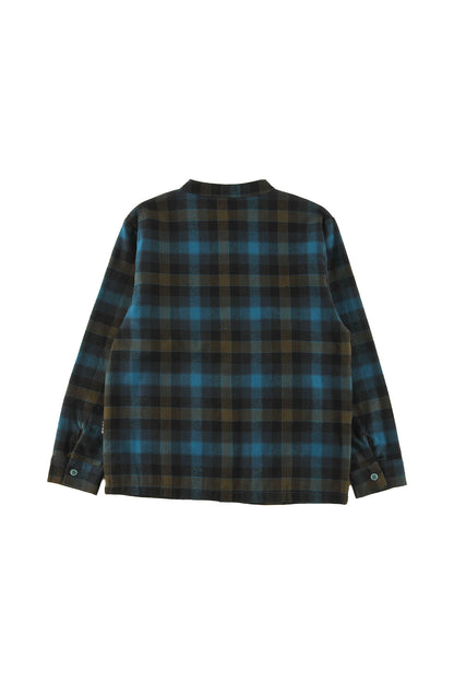 CORTINA - CHECK SHIRT regular fit, front pocket, Ice Skate embroidery motif