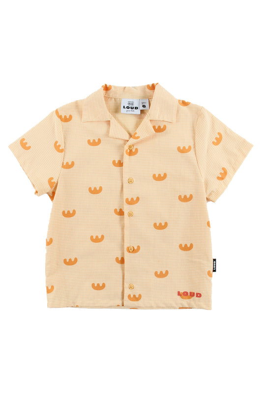 PARASOLE - Abstract Boat Small AOP Shirt (Sample)
