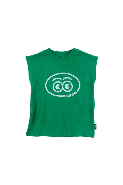 GERANIO - Green T-Shirt Loose Fit