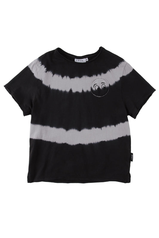 REVIVAL - Black / Zinc Tie Dye T-Shirt Loose Fit