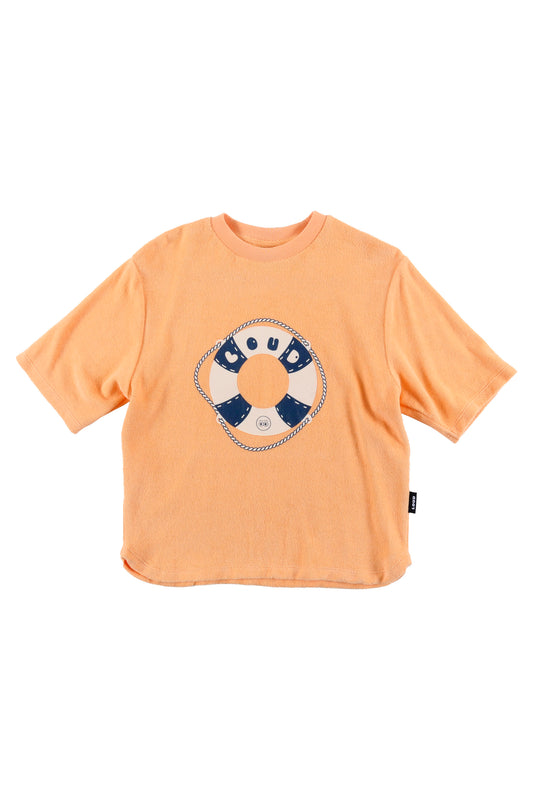 BAGNO - Soft Orange T-Shirt Loose Fit