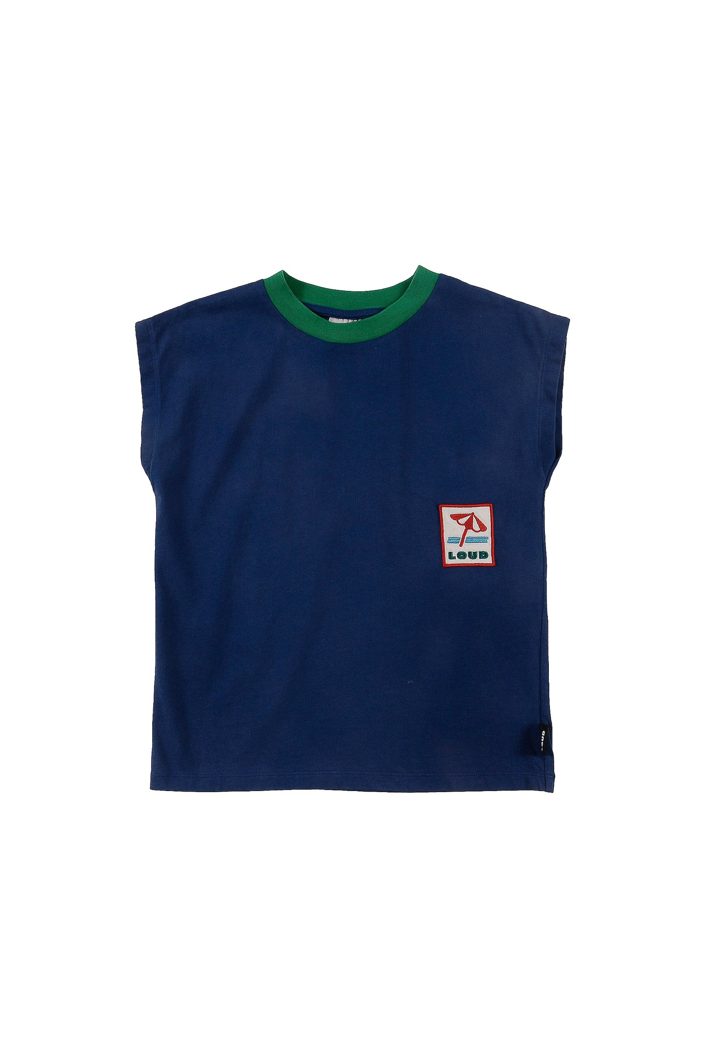 SORRENTO - Navy Washed T-Shirt Relaxed Fit (SAMPLE)