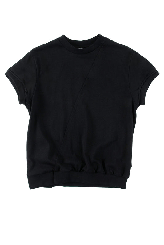 DAWN - Black Blouse Asymmetric