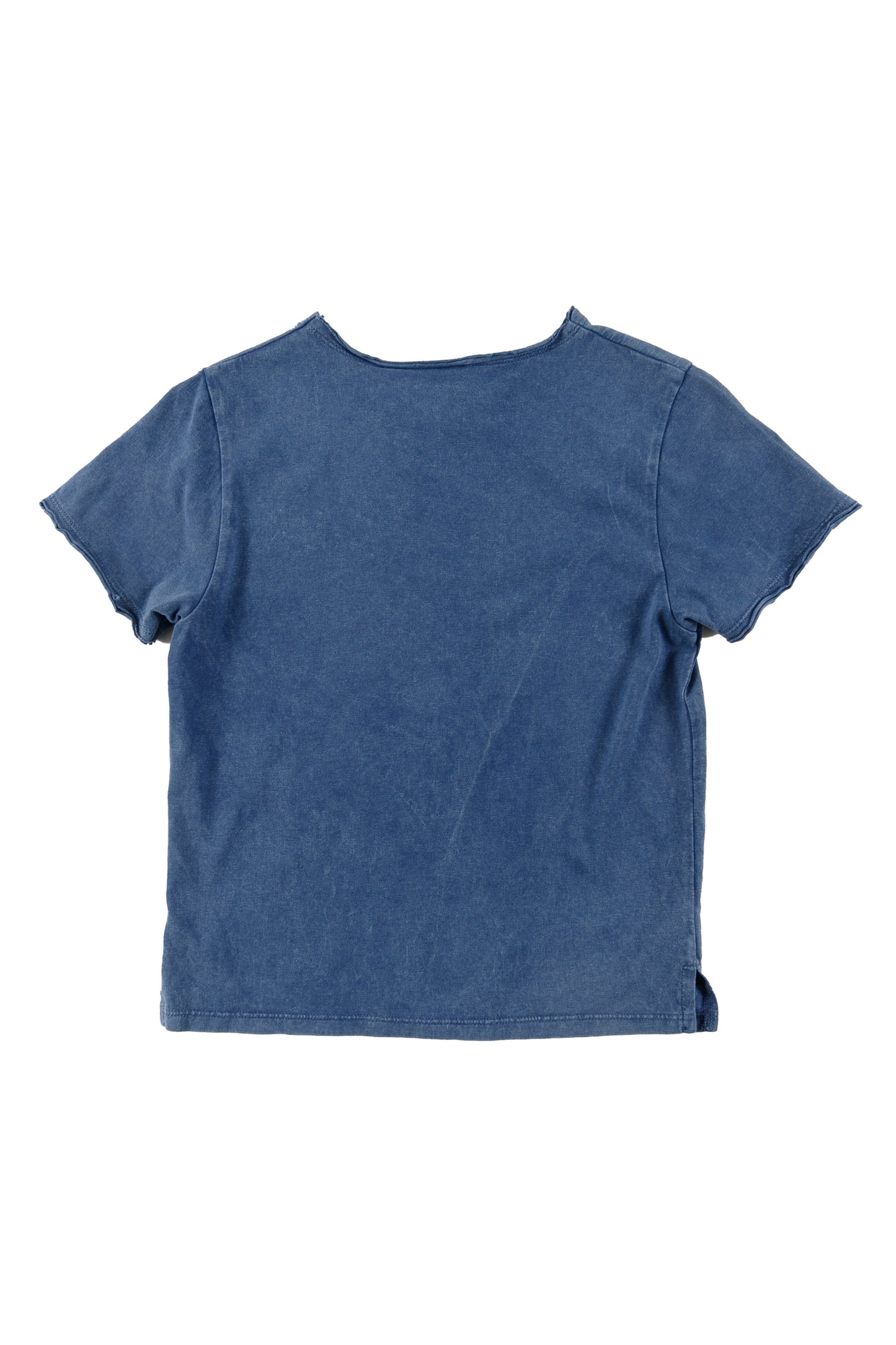 BELLO - Navy Marble Dye T-Shirt relaxed Fit