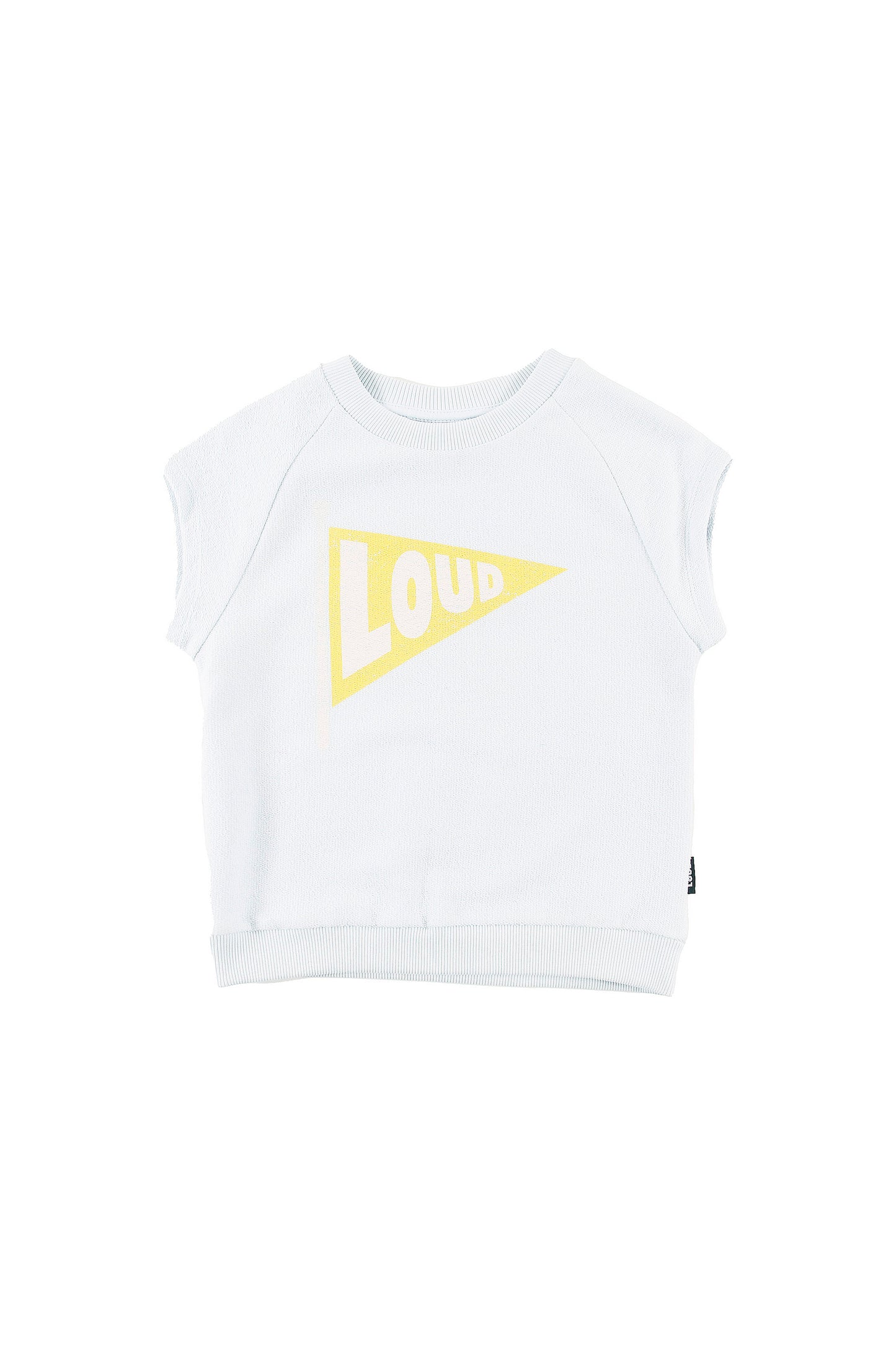 AMALFI - Delicate Blue Raglan Top Sleeveless
