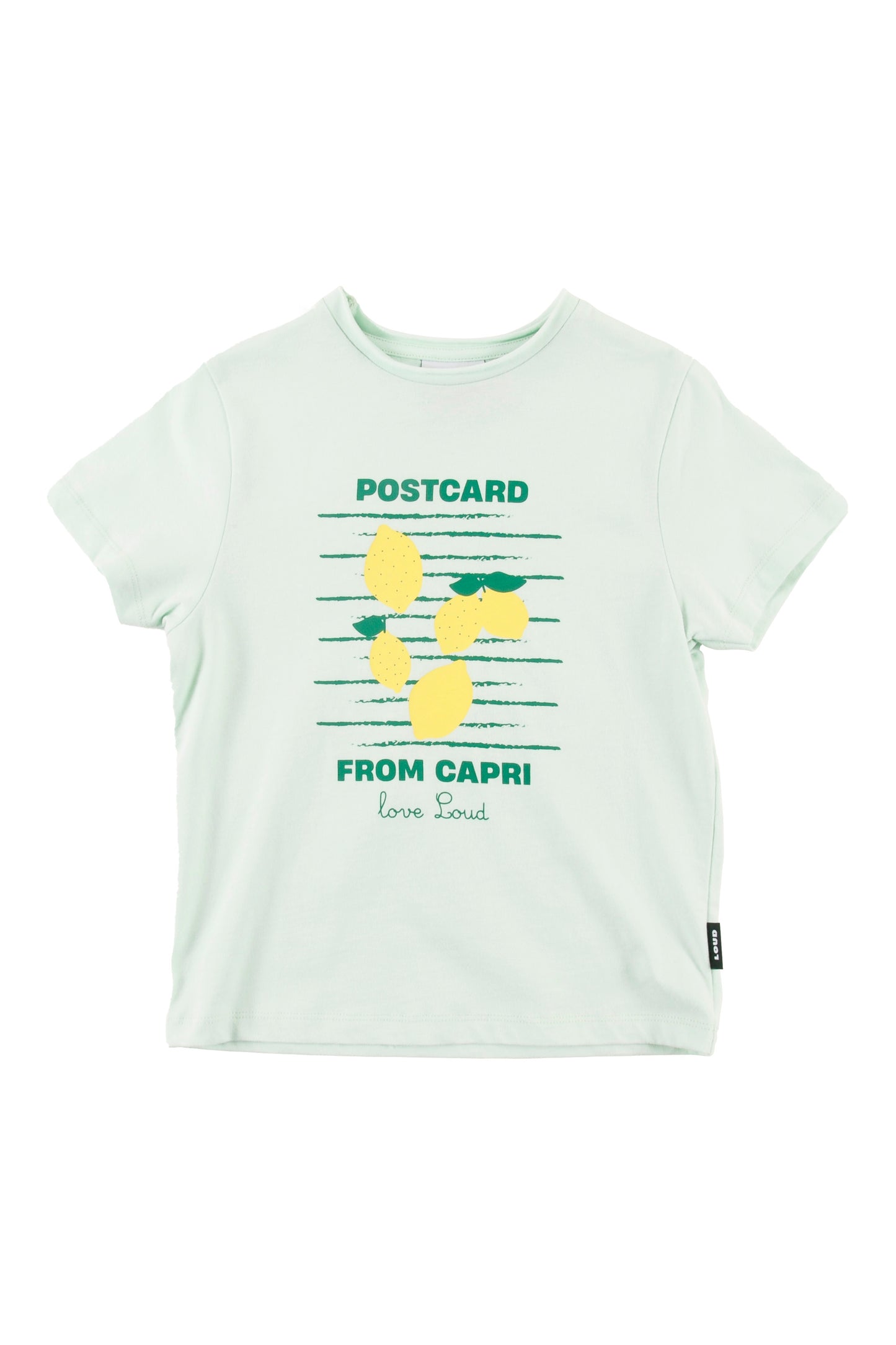 LEMONS - Jade/Lemon Print T-Shirt Relaxed Fit